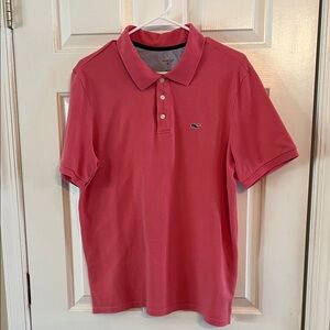Vineyard Vines Men's Coral Polo Shirt